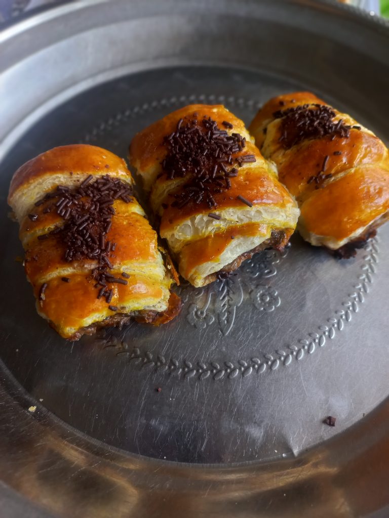 Pisang Lilit Coklat Delie Rasa Kue